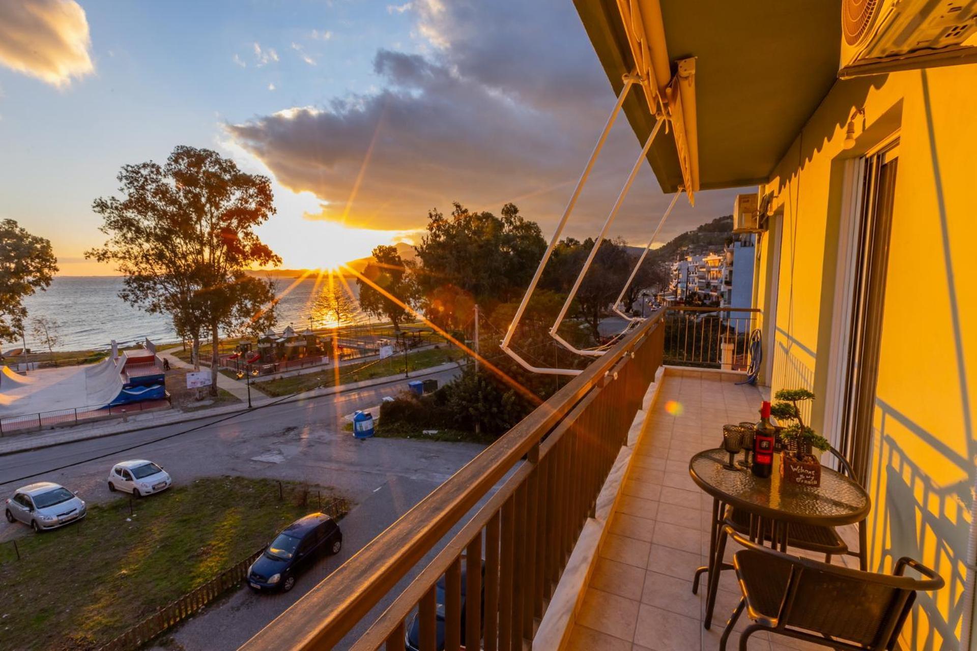 Apartamento Vicky'S View House Nafpaktos Exterior foto